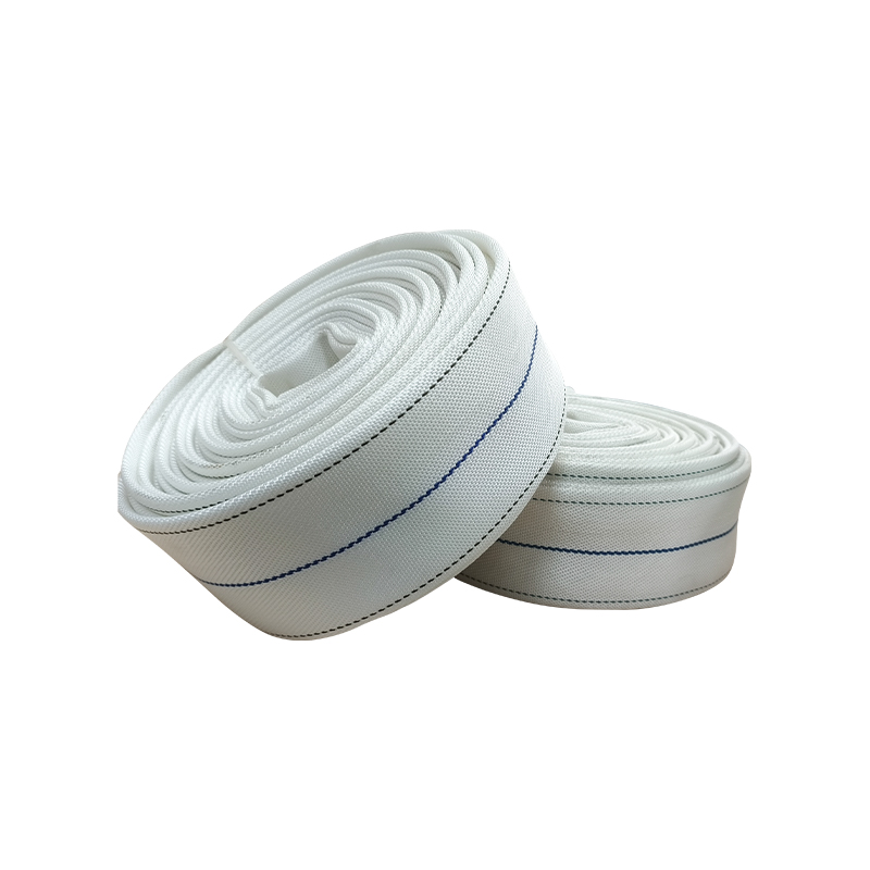 Tubo flessibile estinguente piatto in tela di fibra rivestito in EPDM